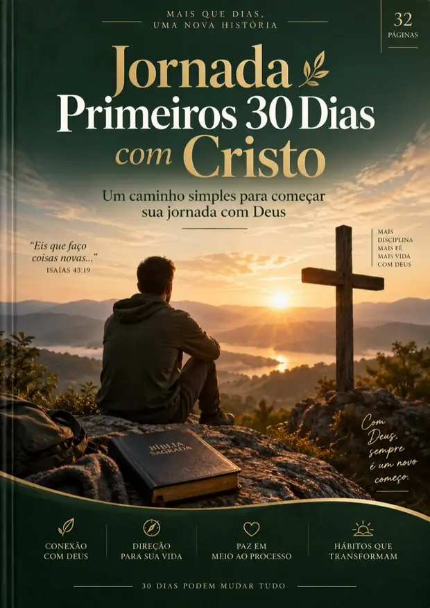 Capa: Primeiros 30 Dias com Cristo