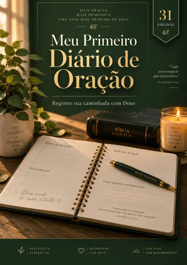 Capa: Meu Primeiro Diário de Oração