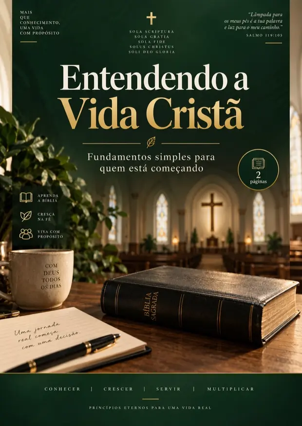 Capa: Entendendo a Vida Cristã