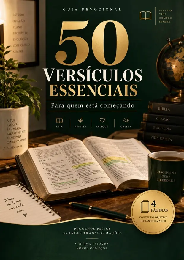Capa: 50 Versículos Essenciais